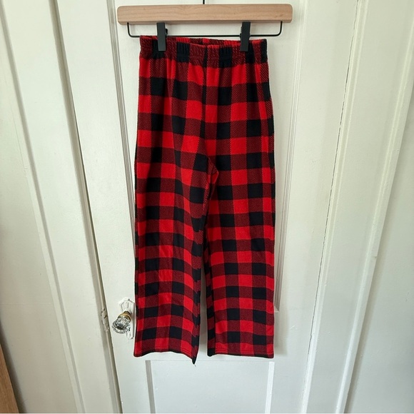 Wondershop Other - Wondershop Red Buffalo Plaid Fleece Sleep Pants Youth Size 8